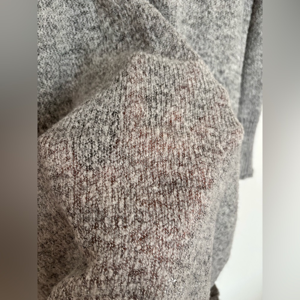 ONLY Grey Tunic Sweater size Large - Picture 9 of 11